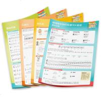 正版 极简音乐知识全通卡片套装(基本乐理、音乐史、乐器法、基础节奏)儿童乐理幼书 音乐理论识谱启蒙 音乐基础教材