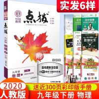 2020版点拨九年级下册物理人教版 初三荣德基提分笔记教材讲解知识大全初中同步训练完全解读教辅书全解全析9年级下学期