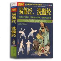 图解易筋经、洗髓经 易筋经正版书养生 达摩古法与少林功夫武术书籍 功夫图书 消除身心障碍清除体内垃圾经典养生禅功 正