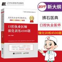 正版 2019口腔执业医师强化训练4500题 口腔执业医师考试书 口腔科学资格考试习题 拂石医典搭2019口腔执业医