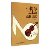 正版小提琴基本功强化训练 初学者小提琴左手练习技巧基础练习曲教材教程书 安徽文艺出版社 小提琴音乐演奏教材小提琴曲谱