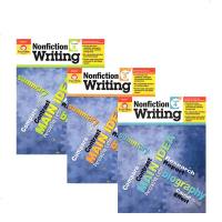 英文原版 Nonfiction Writing 2-4 美国加州 写作练习册 Evan Moor