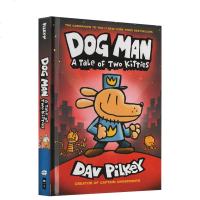第三册 英文原版 神探狗狗的冒3 The Adventures of Dog Man 内裤超人队长同作家Dav P