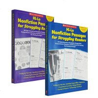 英文原版 Hi-Lo Nonfiction Passages for Struggling Readers 学乐阅读