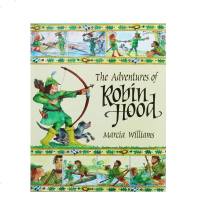 英文原版 Adventures of Robin Hood 罗宾汉历记 漫画绘本 Marcia Williams