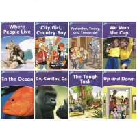 四阶段 英文原版 Oxford Dolphin Readers Level 4 牛津分级阅读 海豚读物 8册 牛津小