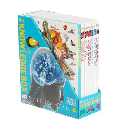 英文原版DK小科学馆 The Knowledge Box 10册礼盒装 科普知识百科图解 (附赠一个4G的u盘 内含