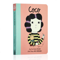 纸板书 Coco Chanel 可可香奈儿 Little People Big Dreams 小人物大梦想系列 女孩