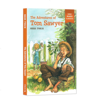 汤姆索亚历记 英文原版儿童小说 The Adventures of Tom Sawyer Easy Reader