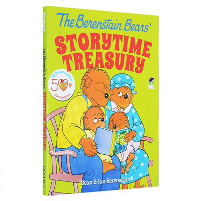 英文原版绘本 The Berenstain Bears Storytime Treasury 贝贝熊的故事书 亲子睡