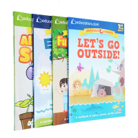 英文原版 Captivate Educate系列 Education 美国小学自然科学教育教辅练习书4册