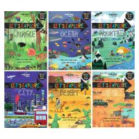 英文原版绘本 Lonely Planet Kids Let’s Explore 6册合售 孤独星球 STEM百科科普