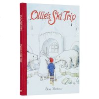英文原版绘本 Ollie's Ski Trip 奥利的滑雪之旅 精装图画绘本 瑞典大师Elsa Beskow
