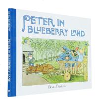 英文原版Peter in Blueberry Land艾莎贝斯蔻教育绘本Elsa Beskow 精装