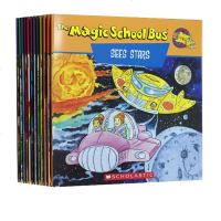 赠配套动画 Magic School Bus 神奇校车英文原版绘本 经典图画书12册盒装 儿童科普启蒙绘本 Joan
