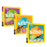 英文原版 美国国家地理 By The Numbers 3册 小学STEAM数学数字知识绘本