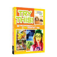 英文原版美国国家地理 National Geographic Kids Try This! 小学STEAM课外读物