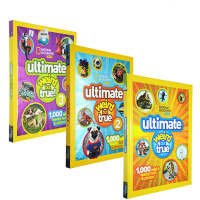 英文原版美国国家地理 Ultimate Weird But True 3册合售 版真的好奇怪 小学STEM科普课