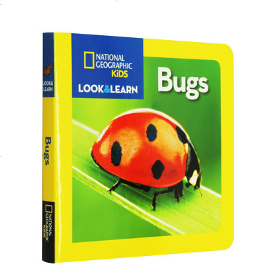 英文原版绘本 美国国家地理 National Geographic Kids Look and Learn Bugs