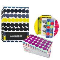 英文原版 芬兰品牌 风格文创 Marimekko 100 Postcards 100张明信片