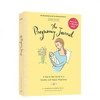 英文原版 Pregnancy Journal 健康快乐怀孕的日常指南 孕期日记 精装螺旋装订