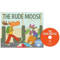 英文原版 Cantata Learning The Rude Moose 书+CD 歌谣学英文 STEM教育绘本