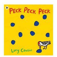 英文原版绘本 Peck Peck Peck 小小啄木鸟的快乐技能 小鼠波波同作者Lucy Cousins 释放天性的