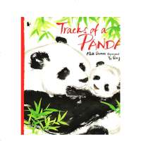 英文原版绘本 Tracks of a Panda 小学STEM科普自然百科读物 儿童自然故事书 彩图 Walker