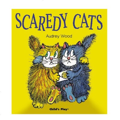 英文原版 Scaredy Cats 韵文大师 Audrey Wood 廖彩杏书单 儿童绘本图画书 送音频