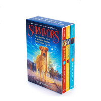 英文原版小说 狗武士 Survivors Box Set 3册 8-12岁 猫武士作者Erin Hunter 儿童章