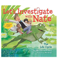 英文原版绘本 Let's Investigate with Nate #4 The Life Cycle 跟着内特去