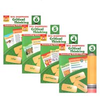 英文原版 美国加州 批判性思维4册 Skill Sharpeners Critical Thinking Grade