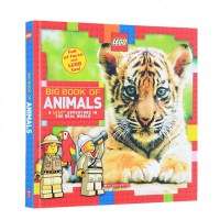 英文原版 LEGO Nonfiction Big Book of Animals 乐高大电影 STEM小学科普课外