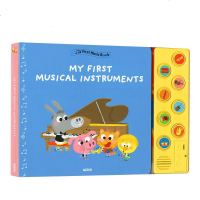英文原版 My First Music Book: Musical Instruments 纸板发声书 小小音乐盒