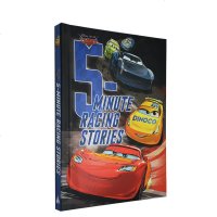 英文原版 Disney 5-Minute Racing Stories 皮克斯 汽车总动员 五分钟睡前故事12个故事