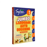 英文原版 Sylvan Learning 新版 Jumbo Language Arts Success G1 三合