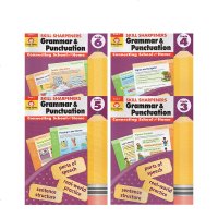 英文原版 美国加州教材语法标点技巧4册 Skill Sharpeners Grammar and Punctuati