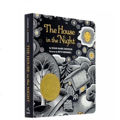 英文原版 The House in the Night 夜色下的小屋 儿童纸板书 凯迪克金奖 图画书