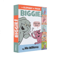 小猪小象5个故事精装合集 英文原版 An Elephant & Piggie Biggie! 吴敏兰绘本 莫威廉斯