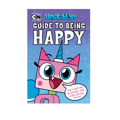 英文原版 Unikitty&amp;amp;apos;s Guide to Being Happy 乐高 漫画绘本故事书