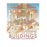 英文原版绘本 The Story Of Buildings 建筑的故事：从金字塔到悉尼歌剧院 建筑结构图解 科普绘本