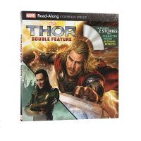 英文原版绘本 漫威复仇者联盟 Thor Double Feature Marvel 雷神 2个故事合辑有声读物 附C