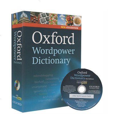 英文原版 牛津英语词汇拓展词典 附原版光盘CD 第四版 Oxford Wordpower Dictionary NE