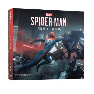 漫威蜘蛛侠电影游戏艺术画册设定集 英文原版 Marvel's SpiderMan: The Art of the G