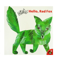英文原版绘本 Hello Red Fox 幼儿色彩认知图画书 Eric Carle 卡尔爷爷 艾瑞卡尔作品