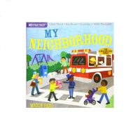 英文原版绘本 My Neighborhood 美国Indestructibles咬咬书 安全无毒可水洗撕不破咬不坏