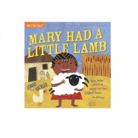英文原版绘本 Mary Had a Little Lamb 玛丽有只小羔羊 幼儿歌谣 Indestructibles