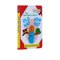 英文原版 Berenstain Bears贝贝熊系列 Old Hat New Hat 纸板书