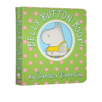 英文原版 Belly Button Book 纸板书 桑德拉博因顿启蒙经典系列 Sandra Boynton 洞洞书
