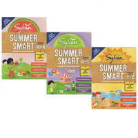 低年级]Sylvan Learning Summer Smart Reading 美国原版进口暑假综合练习册 3册合